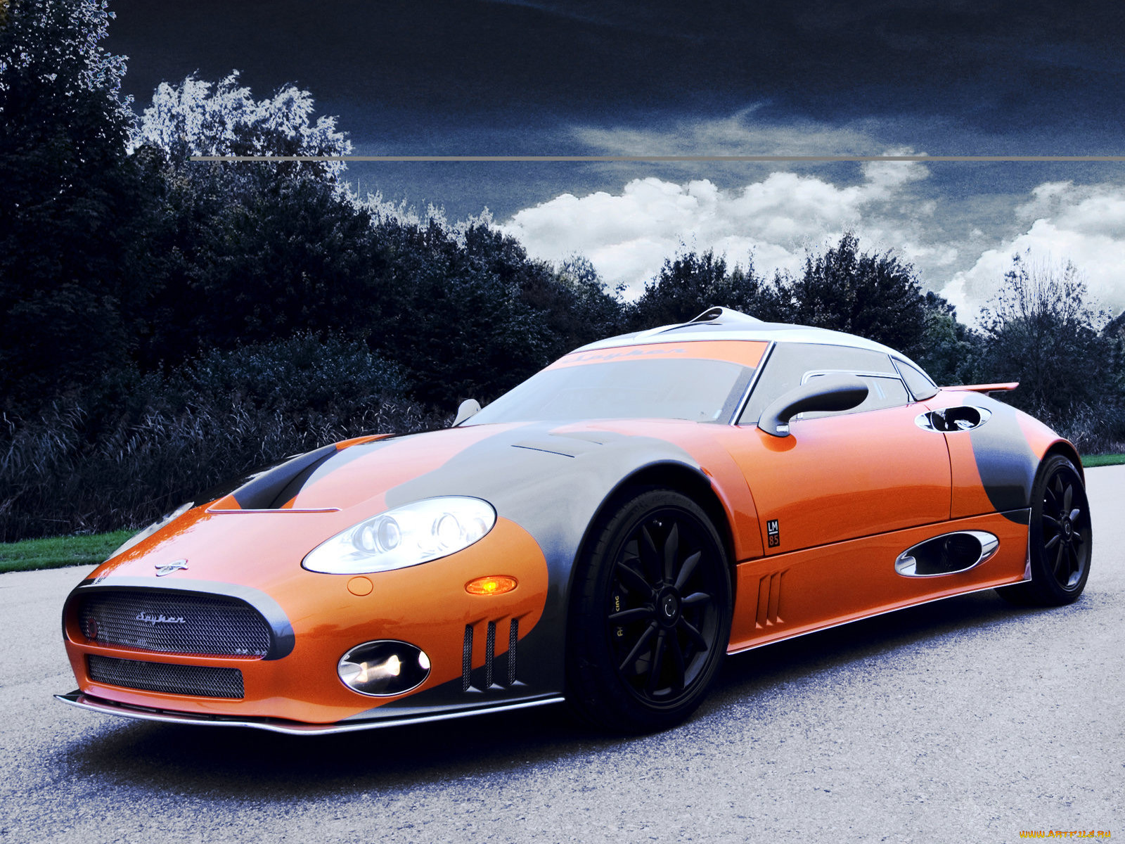 spyker, c8, laviolette, lm85, 2009, 